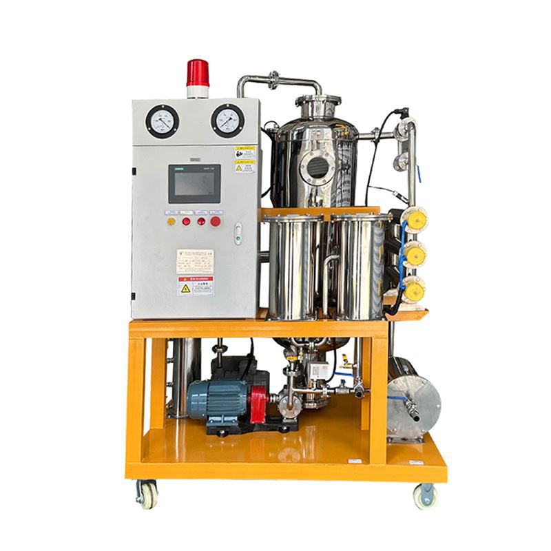 Étkezési olaj tisztítógép